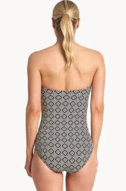Geneva Bar Bandeau One Piece|Jantzen Discount