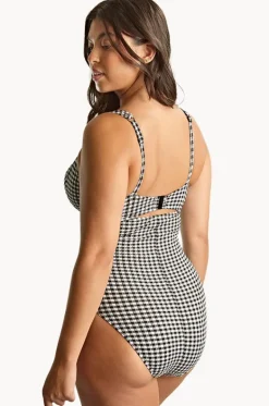 Gingham Paloma G Cup Balconette One Piece|Panache New