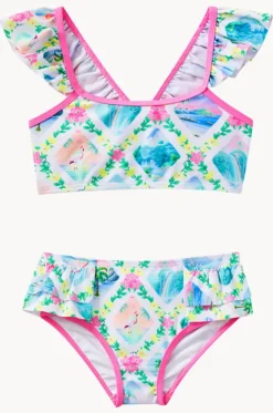 Girls Aloha Crop Set|Milky Best