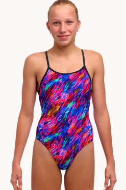 Girls Big Bang Diamond Back One Piece|Funkita Online