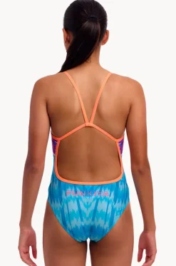 Girls Birdie Bird Single Strap One Piece|Funkita Clearance