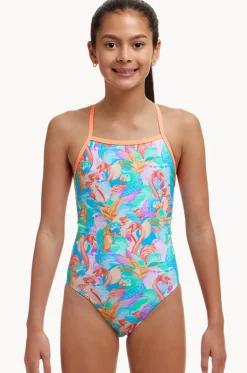 Girls Tie Me Tight One Piece|Funkita New