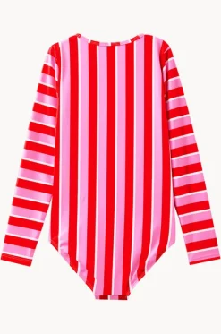 Girls Candy Stripe Sunsuit|Milky Outlet