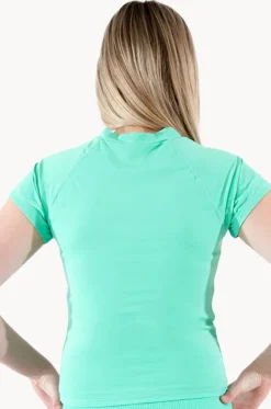 Girls Cap Sleeve Rashie|Base Swim Clearance