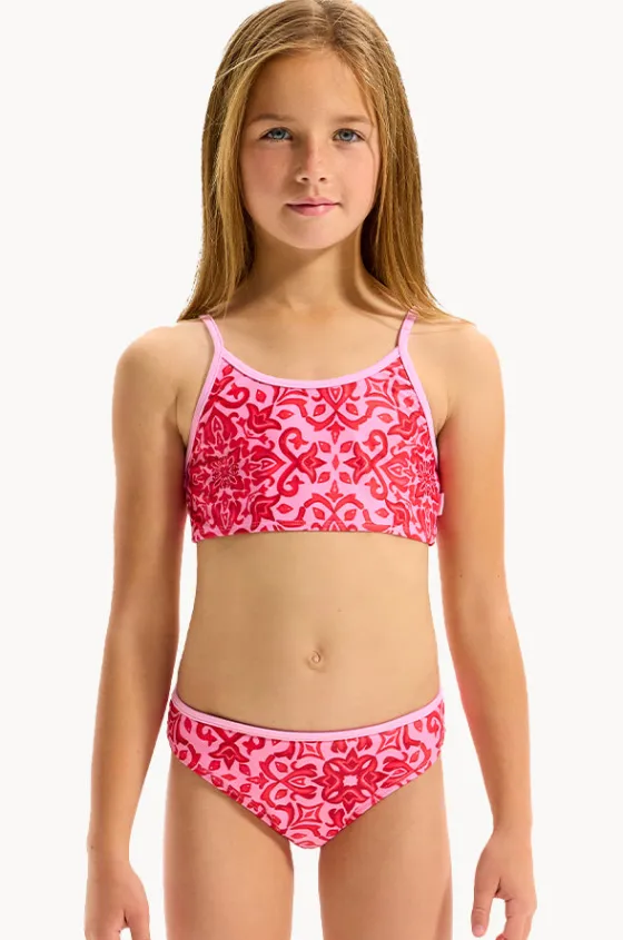 Girls Capri Tile Crop Set|Seafolly Girls Discount
