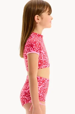 Girls Capri Tile Suntop Set|Seafolly Girls Best