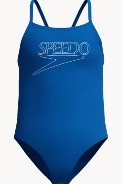 Girls Classic Logo One Piece|Speedo Outlet