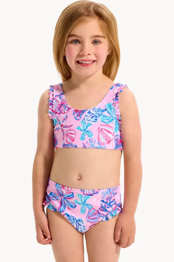 Girls Sea Frill Crop Set|Seafolly Girls New