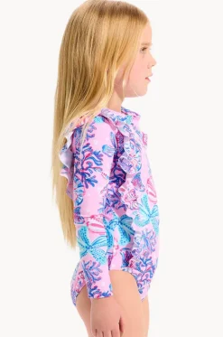 Girls Sea Frill Sunsuit|Seafolly Girls Online