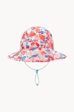 Girls Coral Sunhat|Babes In The Shade