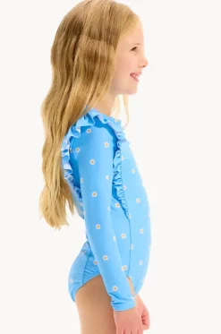 Girls Daisy Chain Frill Sunsuit|Seafolly Girls Outlet