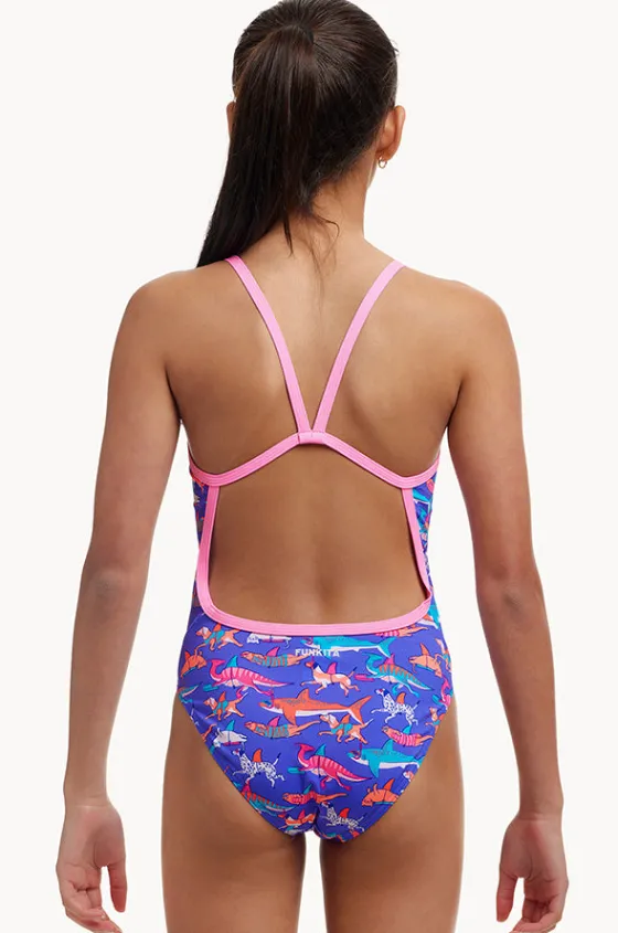 Girls Single Strap One Piece|Funkita Sale