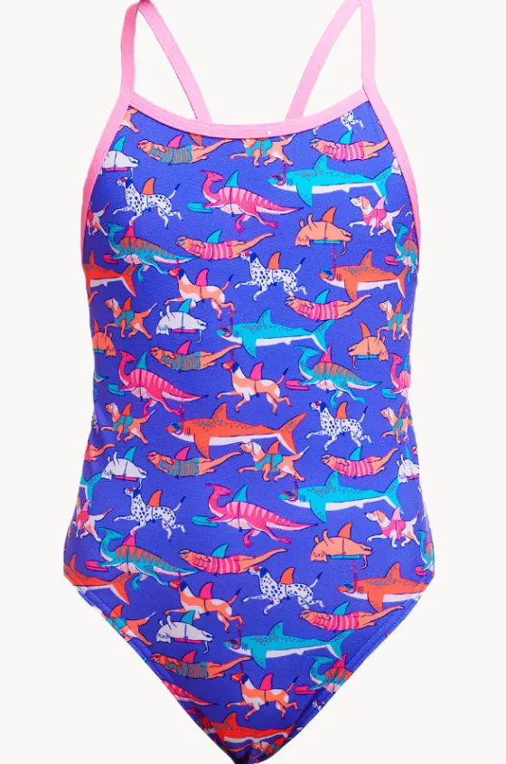 Girls Single Strap One Piece|Funkita Sale