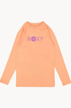 Girls Essential Long Sleeve Suntop|Roxy Discount
