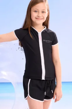 Girls Essentials Boardshort|Seafolly Girls New