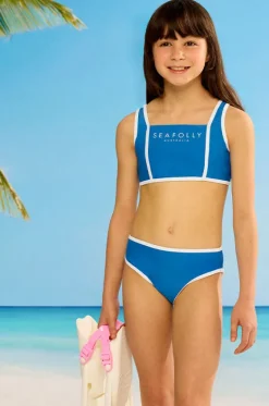 Girls Essentials Crop Set|Seafolly Girls Hot