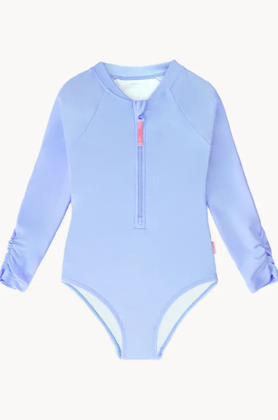 Girls Essentials Long Sleeve Sunsuit|Seafolly Girls New