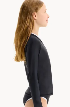 Girls Essentials Long Sleeve Suntop|Seafolly Girls New