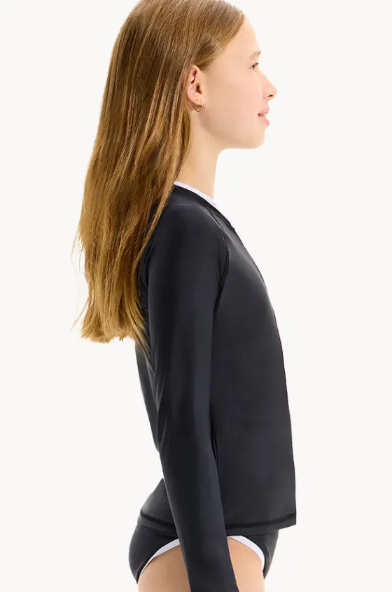 Girls Essentials Long Sleeve Suntop|Seafolly Girls New