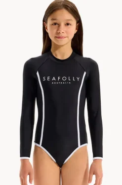 Girls Essentials Sunsuit|Seafolly Girls New