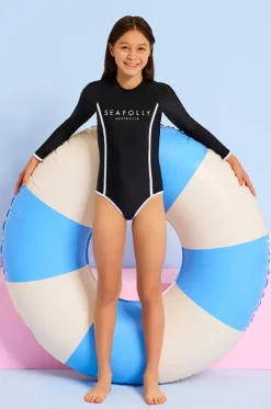 Girls Essentials Sunsuit|Seafolly Girls New