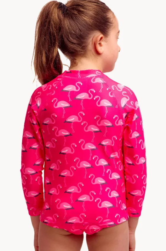 Girls Flaming Go Gos Zippy Suntop|Funkita Outlet