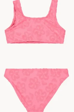 Girls Flip Flower Bralette Set|Roxy Outlet