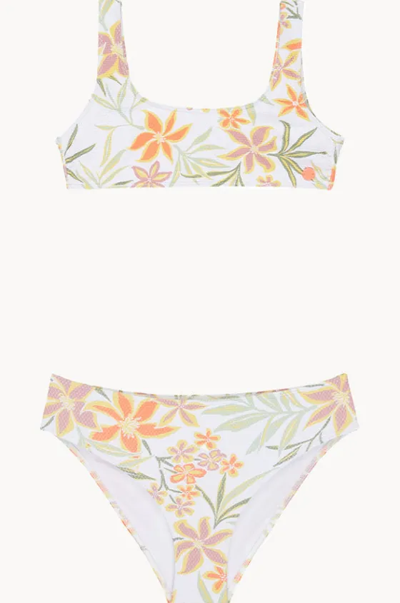 Girls Floral Horizon Bralette Set|Roxy Discount