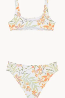 Girls Floral Horizon Bralette Set|Roxy Discount