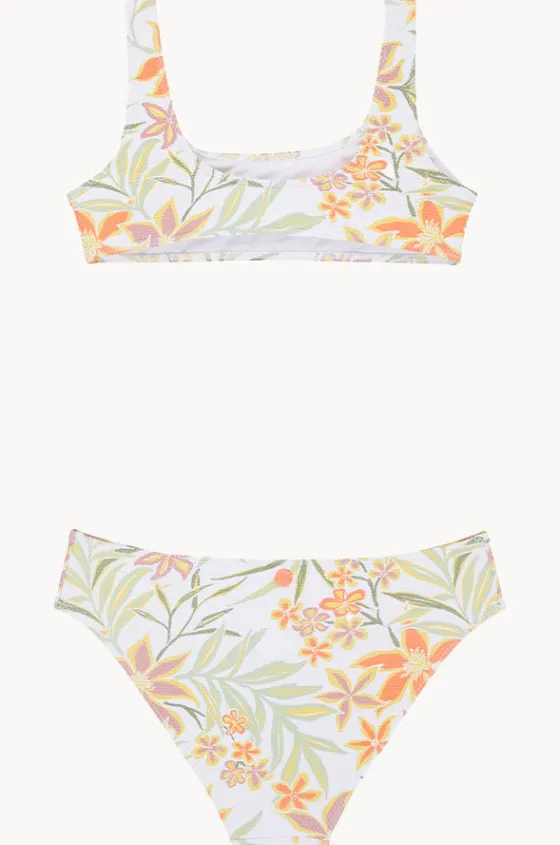 Girls Floral Horizon Bralette Set|Roxy Discount
