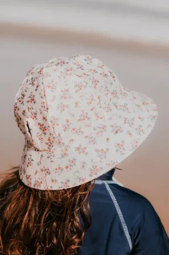 Girls Floral Ponytail Bucket Sunhat|Bedhead New