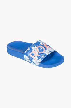 Girls Floral Slippy II Slide|Roxy Best