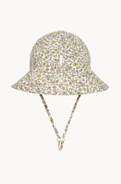 Girls Floret Ponytail Bucket Hat|Bedhead Hot