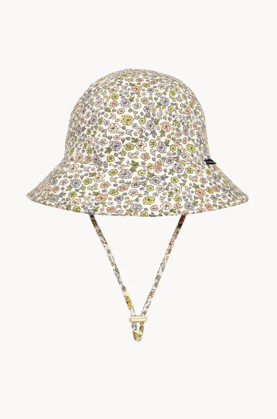 Girls Floret Ponytail Bucket Hat|Bedhead Hot