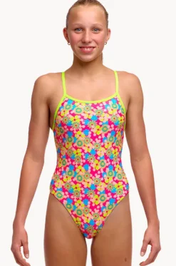 Girls Flow Blow Single Strap One Piece|Funkita Discount
