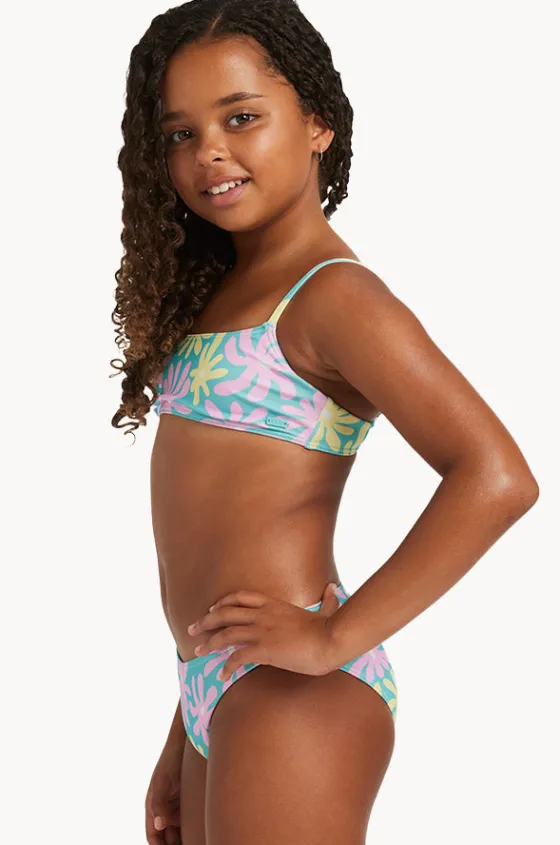 Girls Flower Lover Bralette Set|Roxy Outlet