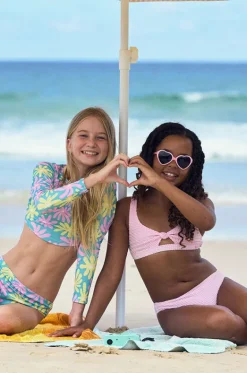 Girls Flower Lover Crop Suntop Set|Roxy Online