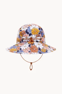 Girls Flower Power Sunhat|Babes In The Shade Outlet