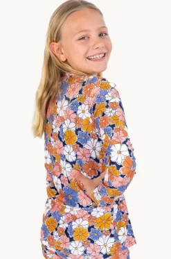 Girls Flower Power Suntop|Babes In The Shade New