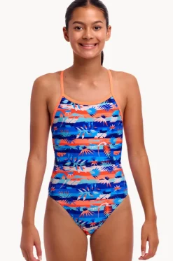 Girls Forever Fossil Single Strap One Piece|Funkita