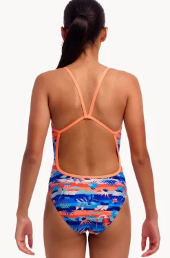 Girls Forever Fossil Single Strap One Piece|Funkita
