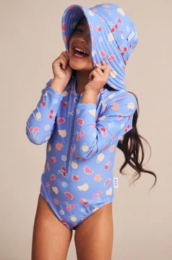 Girls Fruit Emoji Swim Hat|Huxbaby Best
