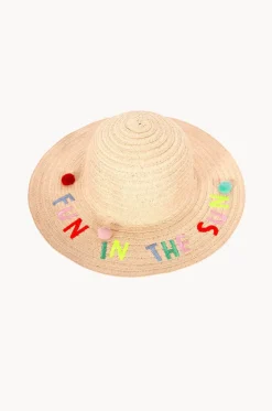Girls Fun In The Sun Wide Brim Hat|Acorn Sale