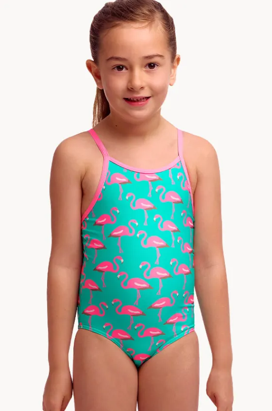 Girls Go Flamingo One Piece|Funkita Online
