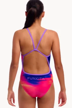 Girls Go Riding Single Strap One Piece|Funkita Clearance