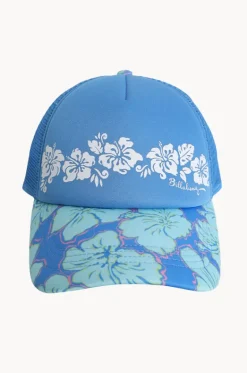 Girls Happy Hibiscus Trucker Cap|Billabong Best