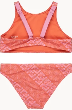 Girls Heart N Soul Crop Set|Roxy Clearance