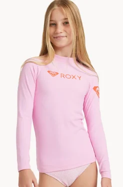 Girls Heater Long Sleeve Suntop|Roxy New