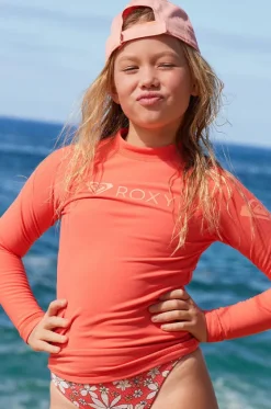 Girls Heater Long Sleeve Suntop|Roxy