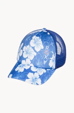 Girls Hippy Hibiscus Honey Coconut Cap|Roxy Hot